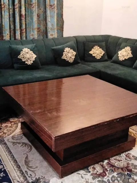 L Shape Sofa with Table for Sale in Lahore